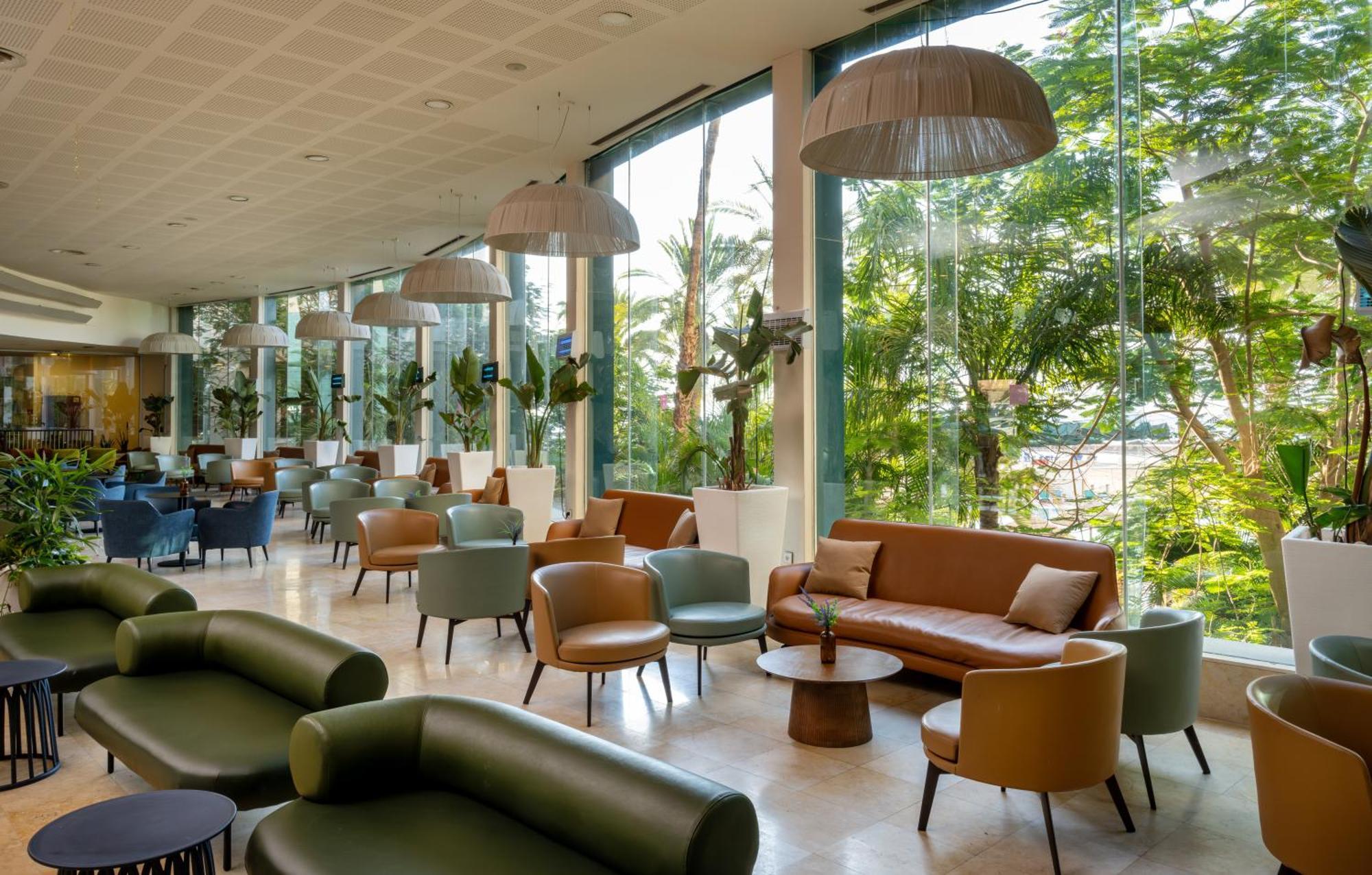 ليوناردو كلوب هوتيل البحر الميت - شامل كلياً نيفيه زوهار المظهر الخارجي الصورة The lobby of the hotel