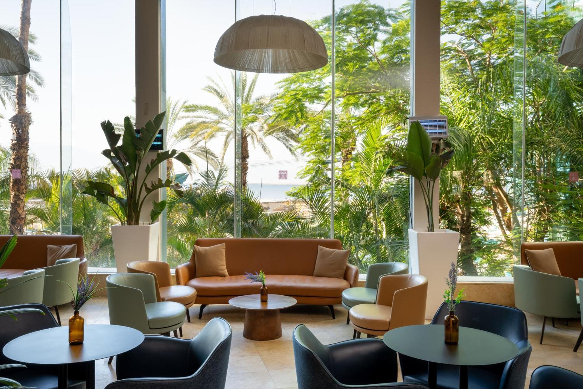 ليوناردو كلوب هوتيل البحر الميت - شامل كلياً نيفيه زوهار المظهر الخارجي الصورة The lounge at the airport